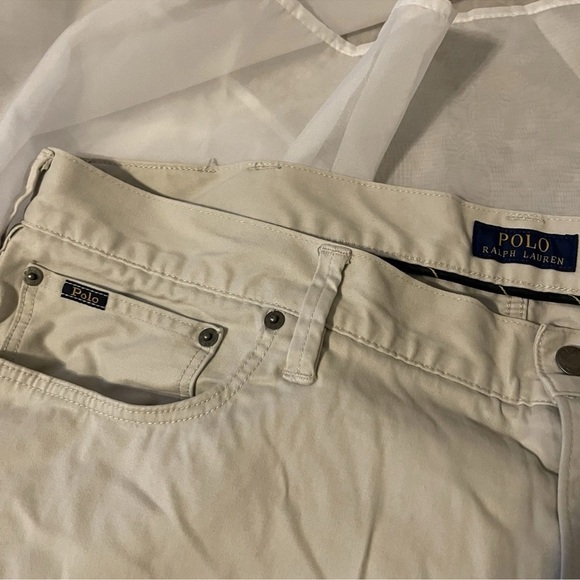 Polo Ralph Lauren Mens Chino Pants 40X32 (fit 40x31) Straight Slim Fit Stretch - Picture 2 of 8